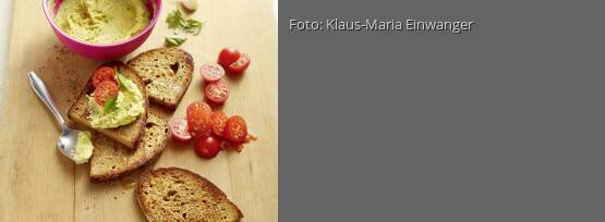 Rezeptbild für "Chili-Kichererbsen-Bruschetta"