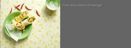 Rezeptbild für "Asia-Pfannkuchen-Wrap"