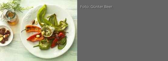 Rezeptbild für "Peperonata mit Ofen-Ziegenkäse"