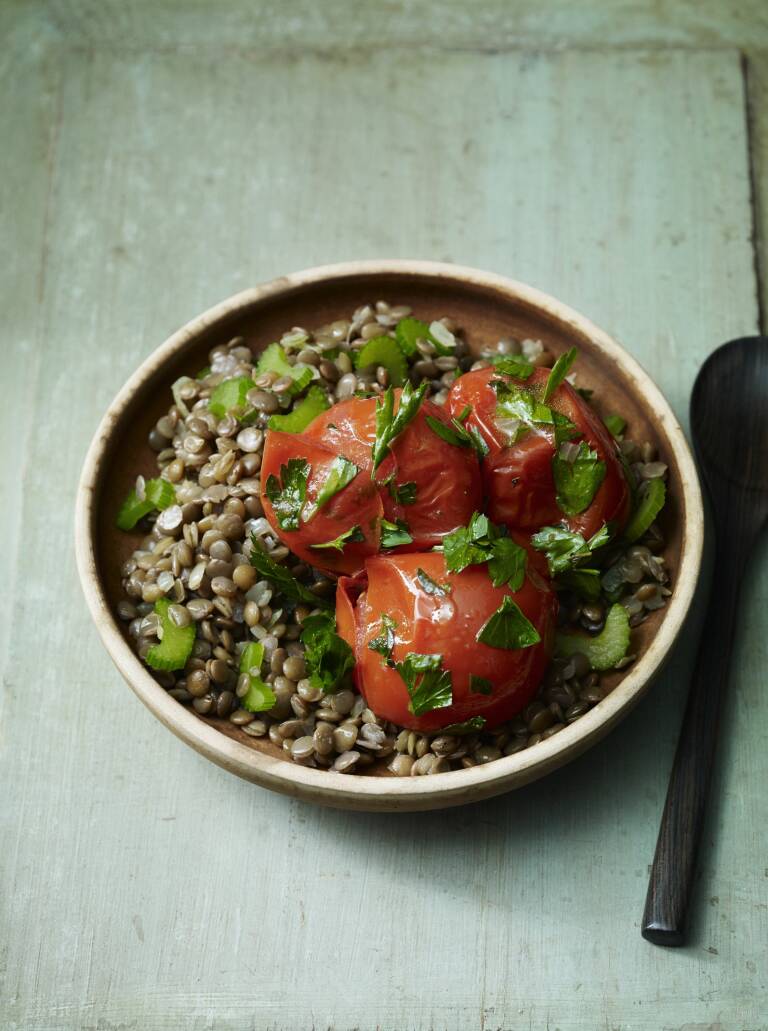 Fruchtiger Möhrensalat mit Pekannüssen von EvelinCooks