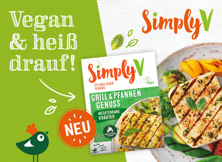 App Banner Simply V Grillgenuss