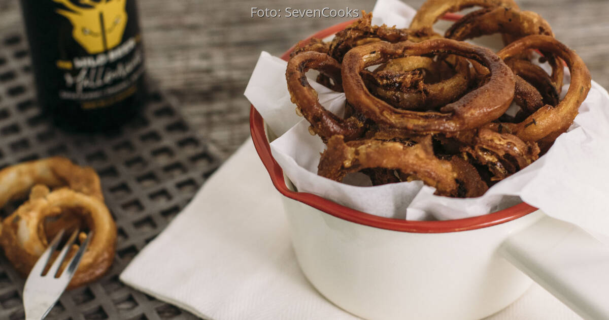 Onion Rings Zwiebelringe Sevencooks