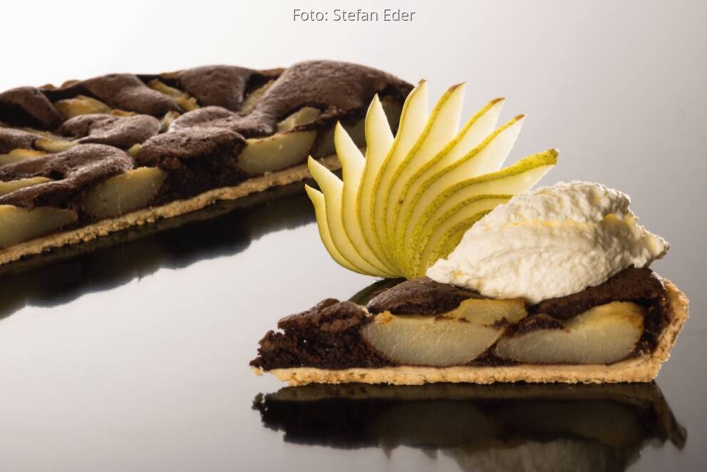 Birnen-Schokoladen-Tarte von Eveline Wild