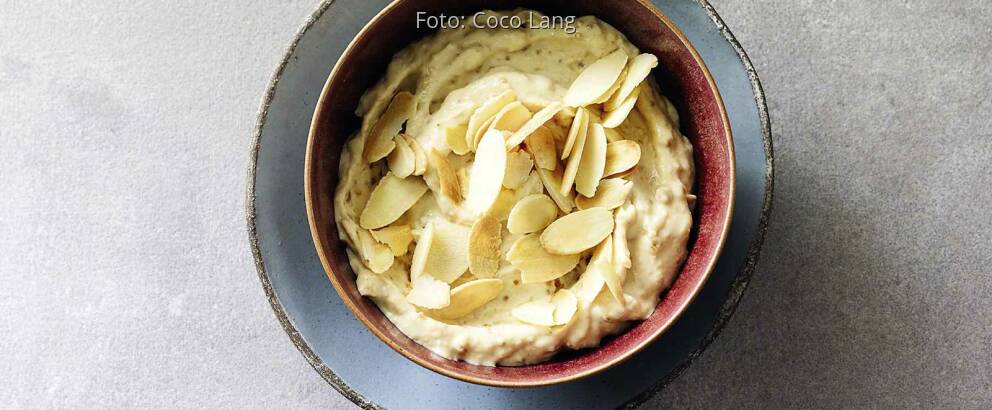 Feigen-Joghurt-Creme mit Mandeln