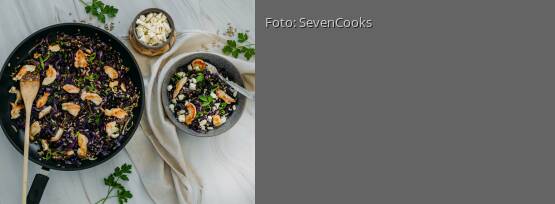 Rezeptbild für "Buchweizen Hühnchen Pfanne"