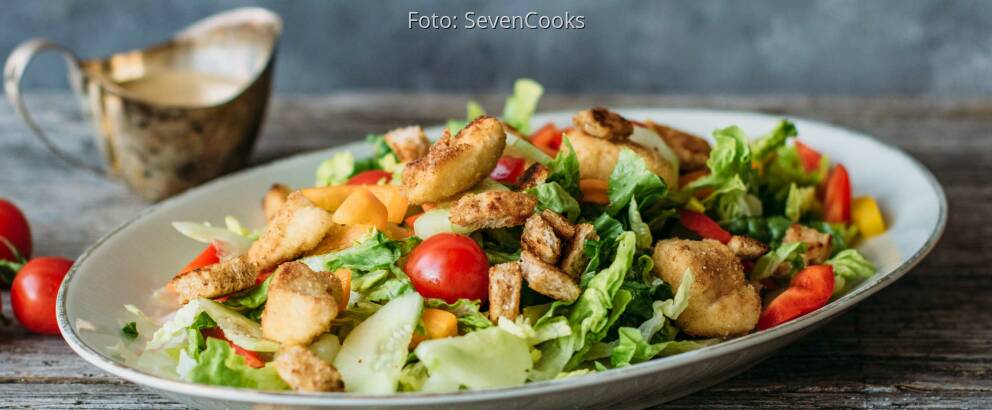 Flexitarisches Rezept: Caesar Salad_1