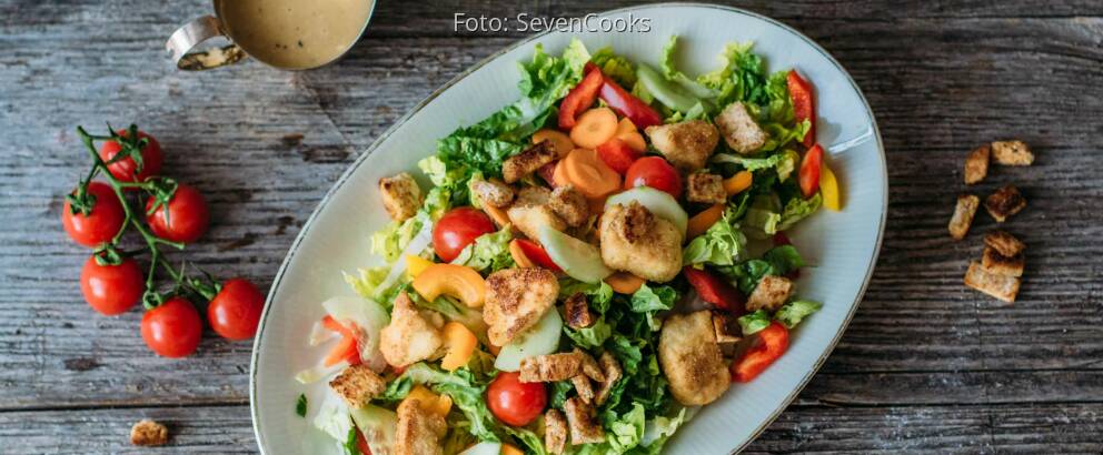Flexitarisches Rezept: Caesar Salad_2