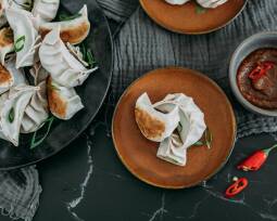 Flexitarisches Rezept: Gyoza-Dumpling mit Garnelen 1
