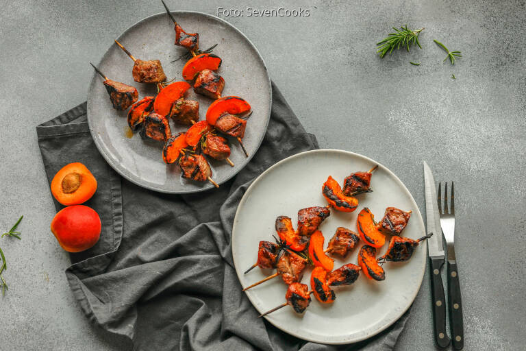 Lamm-Aprikosen-Spieße von SevenCooks