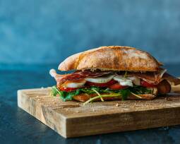 Flexitarisches Rezept: Mediterraner Parma-Sandwich 1