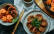 Flexitarisches Rezept: Rettich-Bratlinge mit Garnelen und Dip 1