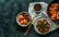 Flexitarisches Rezept: Rettich-Bratlinge mit Garnelen und Dip 2