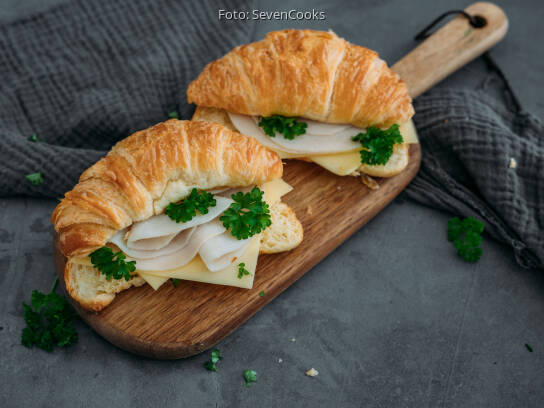 Schinken-Käse-Croissant von SevenCooks