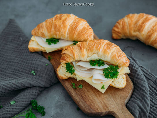 Schinken-Käse-Croissant von SevenCooks