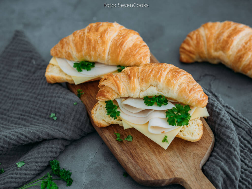 Schinken-Käse-Croissant von SevenCooks
