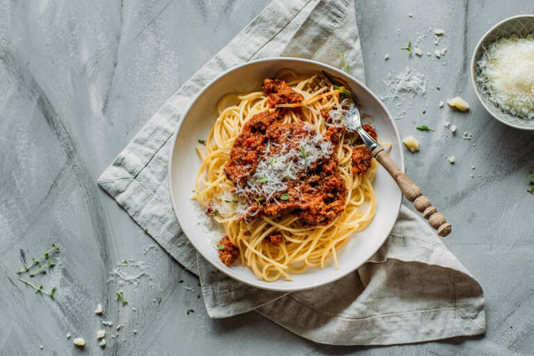 Flexitarisches Rezept: Spaghetti Bolognese 1