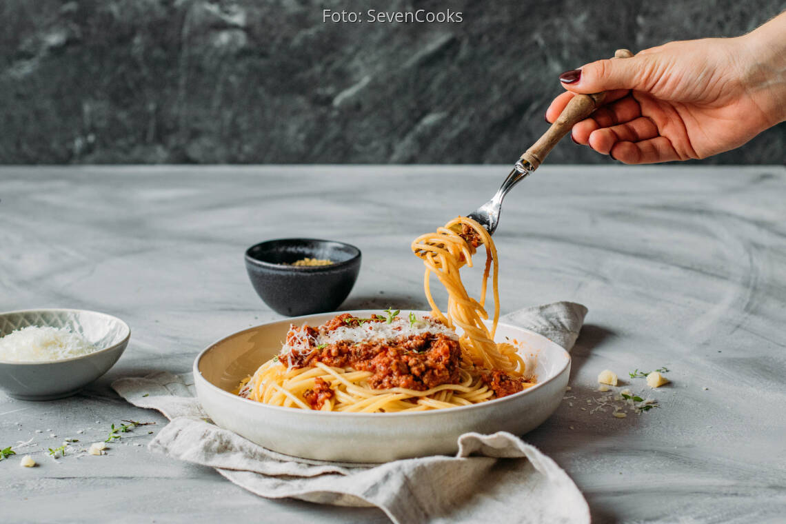 Flexitarisches Rezept: Spaghetti Bolognese 3