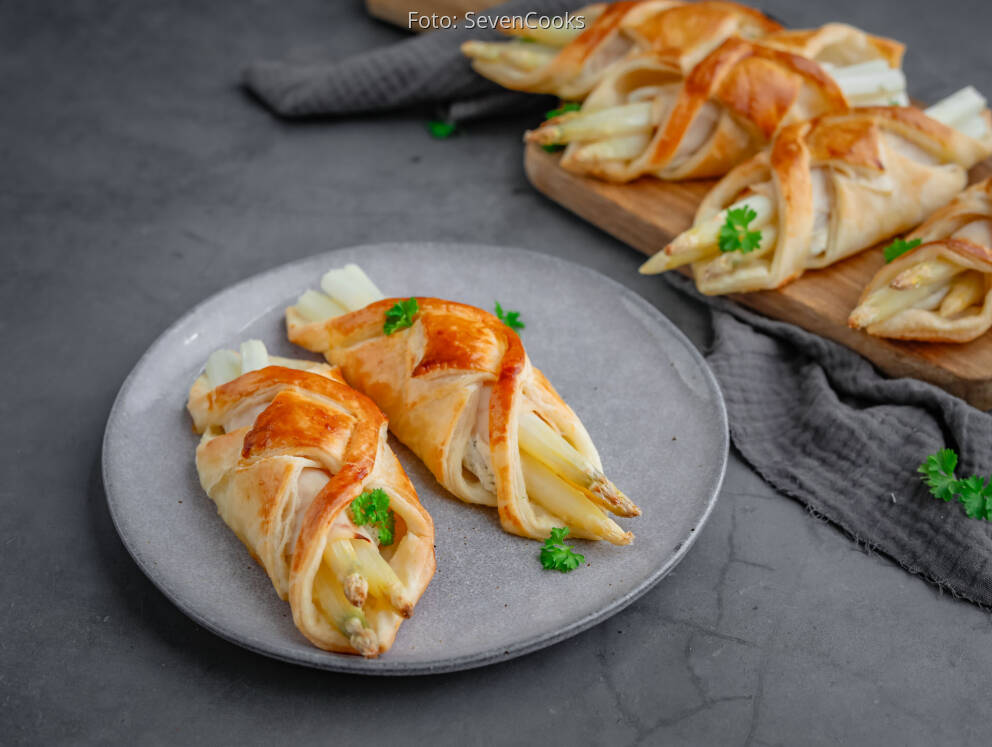 Spargel In Bltterteig Mit Frischkse