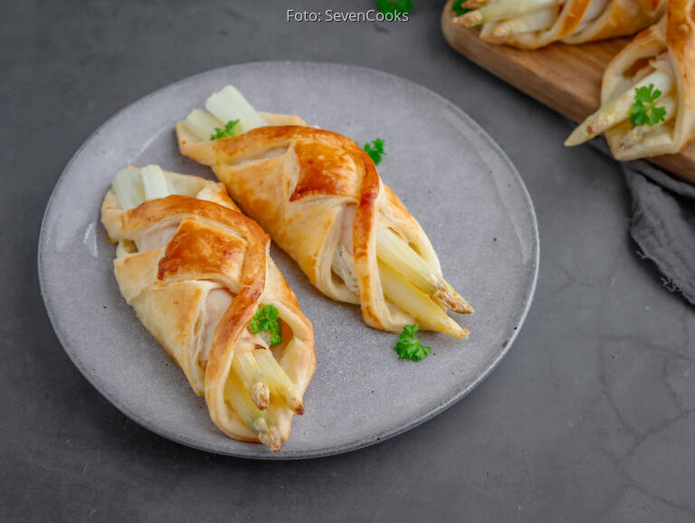 Spargel In Bltterteig Mit Frischkse