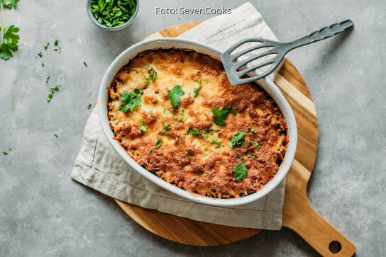 Spitzkohl Hackfleisch Auflauf – einfach und lecker von SevenCooks