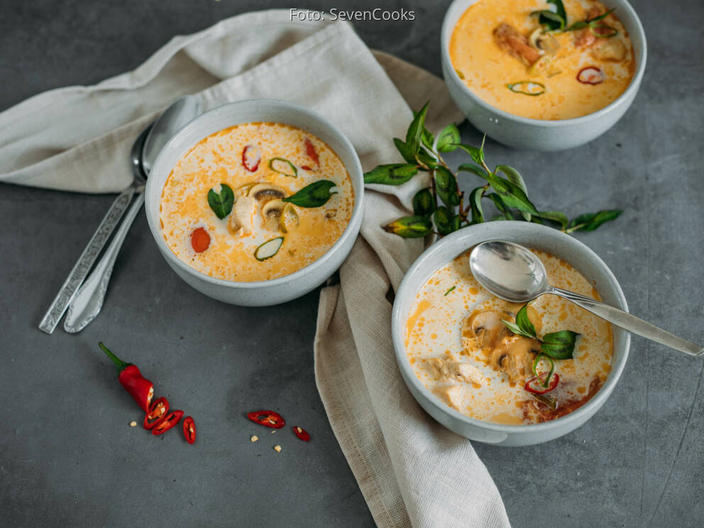 Tom-Kha-Gai-Suppe – das Rezept für die weltbeste thailändis… von SevenCooks
