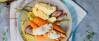 Flexitarisches Rezept: Zanderfiletröllchen mit Sellerie-Püree und Weißweinsoße 1