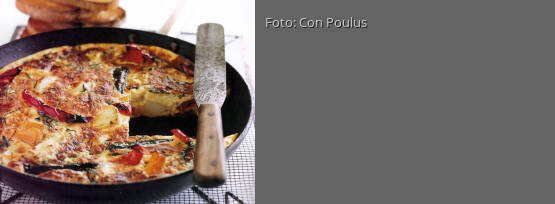 Rezeptbild für "Gemüse-Frittata aus dem Ofen"