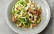 Geschnetzeltes mit Fenchel und Zucchininudeln