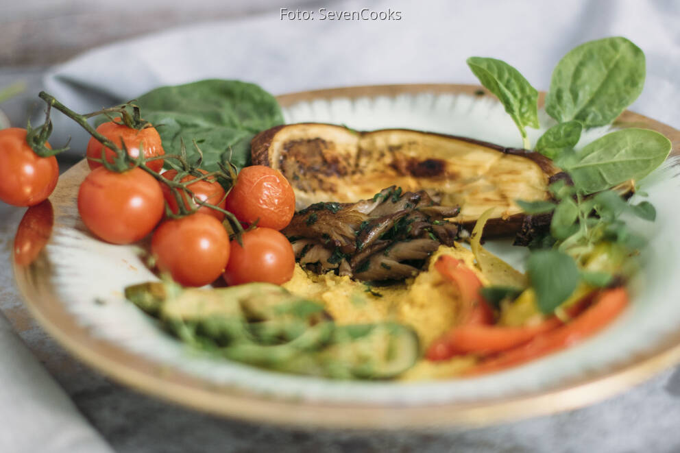 Salbei-Polenta mit gebratenem Gemüse von TanjaCooks