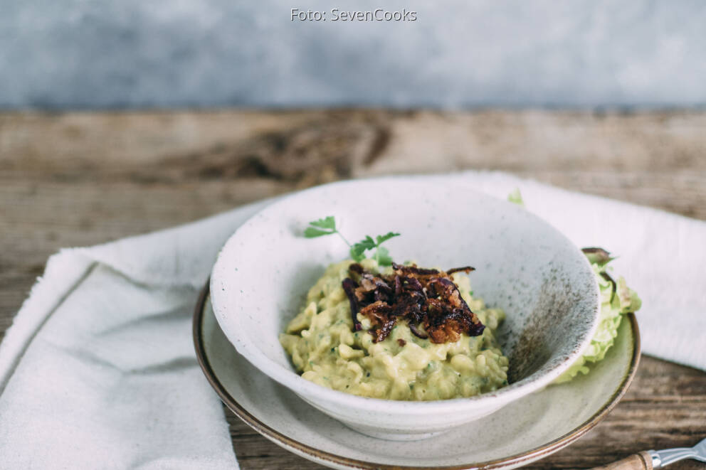 Vegane Käsespätzle von SevenCooks Vegane Käsespätzle von SevenCooks