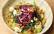 Kartoffel-Lauch-Salat mit Blaukraut und Walnüssen