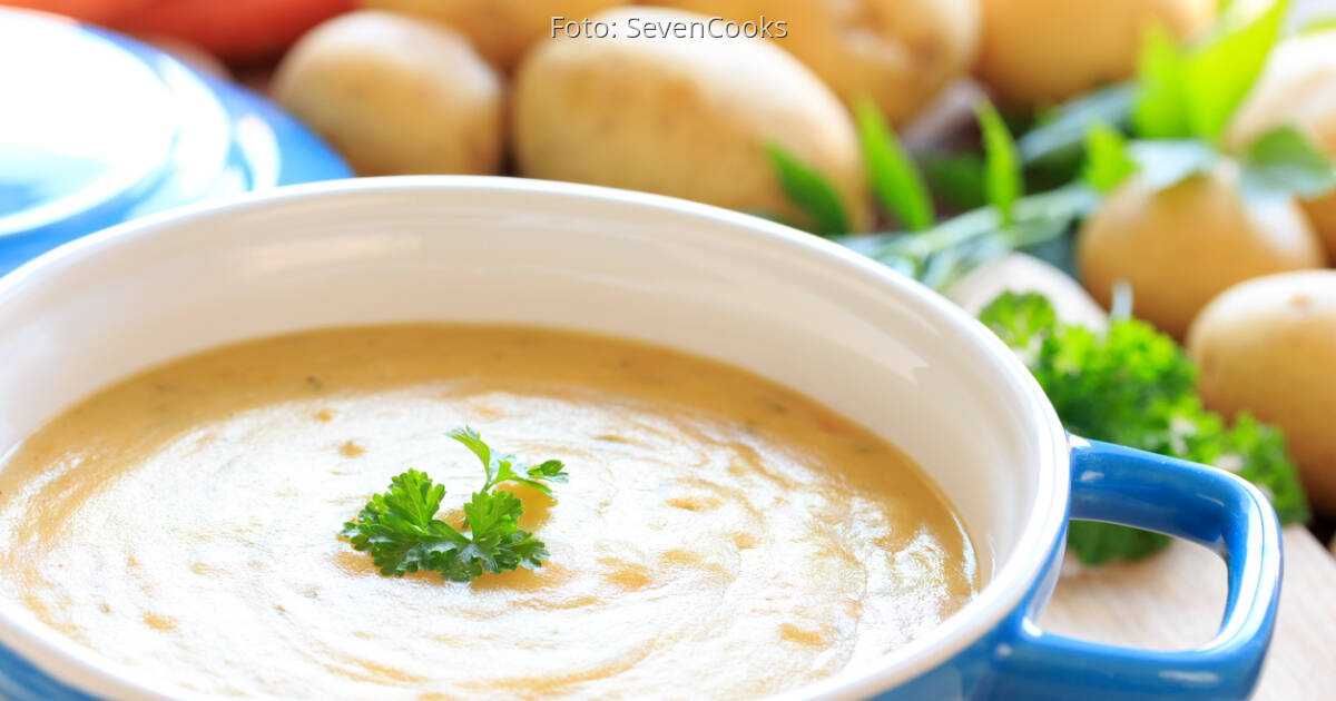 Cremesuppe von der Kartoffel – vegan | SevenCooks