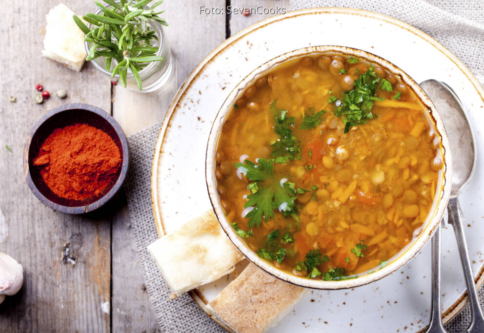 Linsensuppe mit Gemüse von Harsha Gramminger