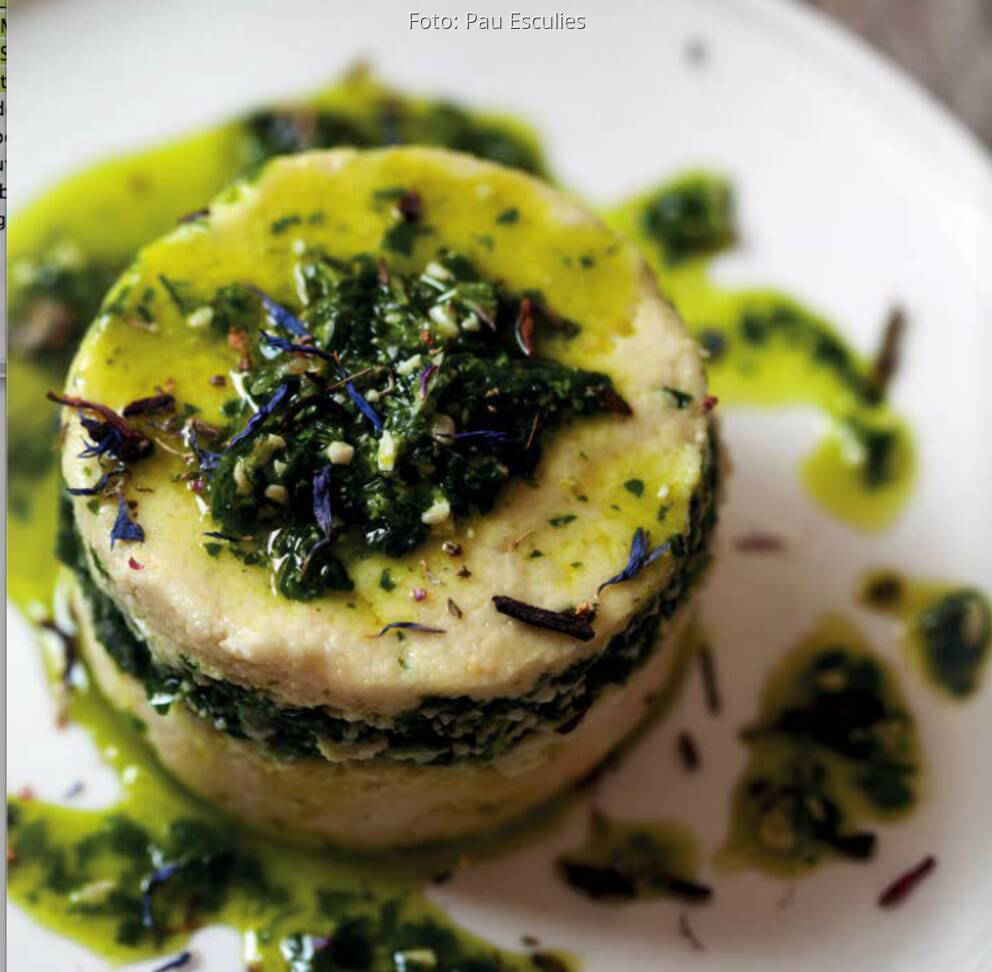 Macadamiakäse mit Pistou de la Provence von Christine Mayr