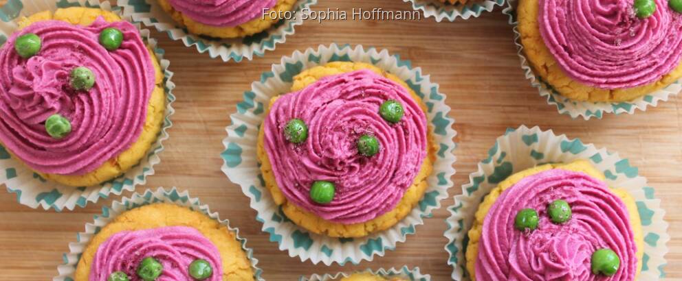 Mais Chilli Muffins von oben