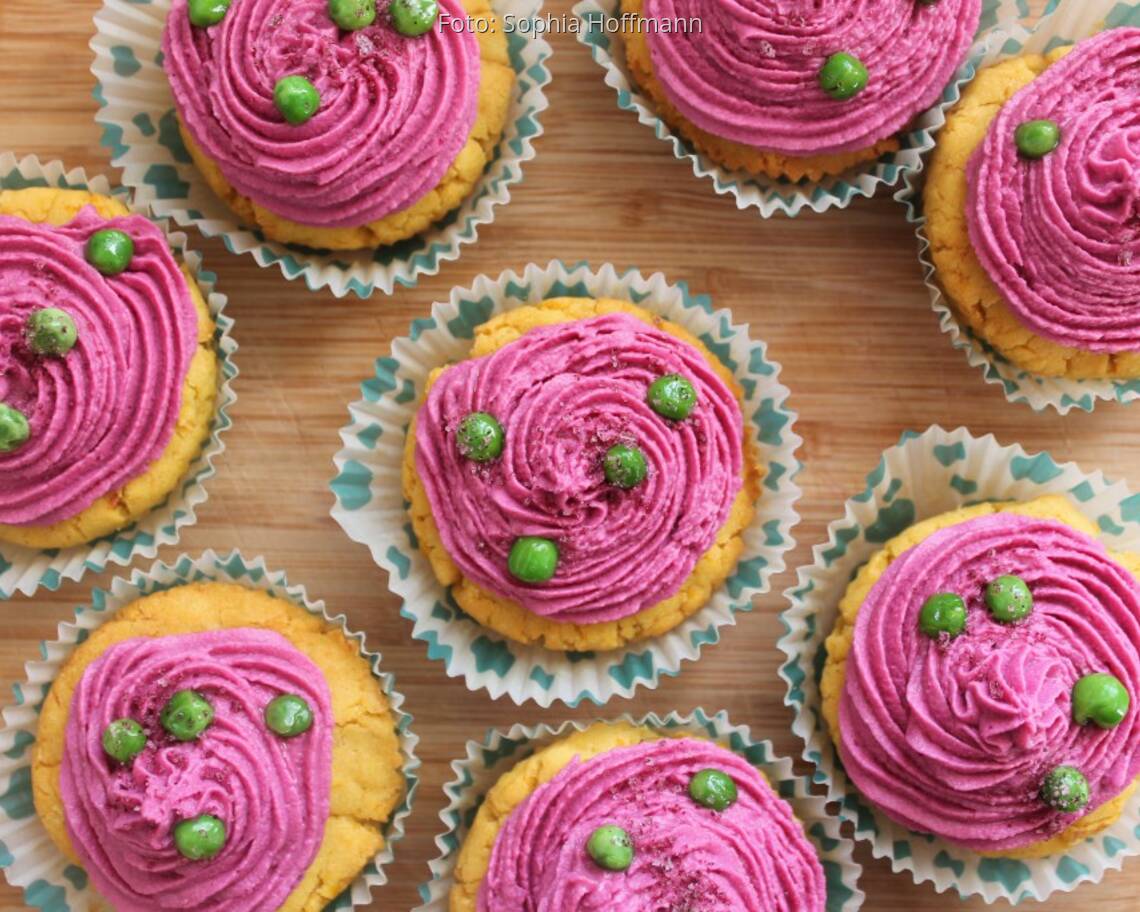 Mais Chilli Muffins von oben
