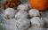 Mandelbiskuit „Kourabiedes" mit Orange, Mandeln und Puderzucker