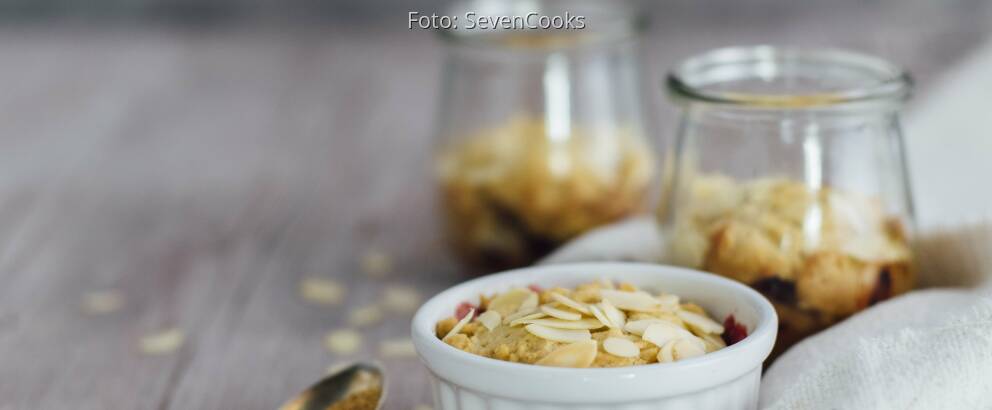 Miniauflauf mit Kokoszucker