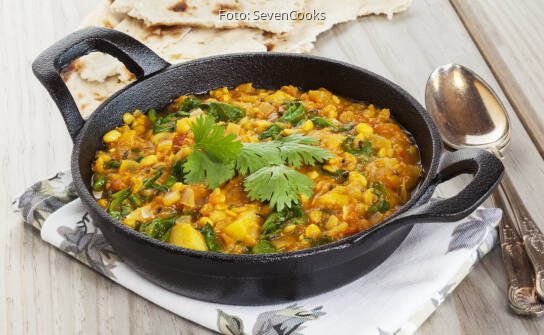 Reis Dal Eintopf Vegan Sevencooks