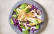 Rotkohl-Spinat-Salat mit Hähnchen