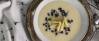 Spargelsuppe mit Kresse und Zitronenspargel