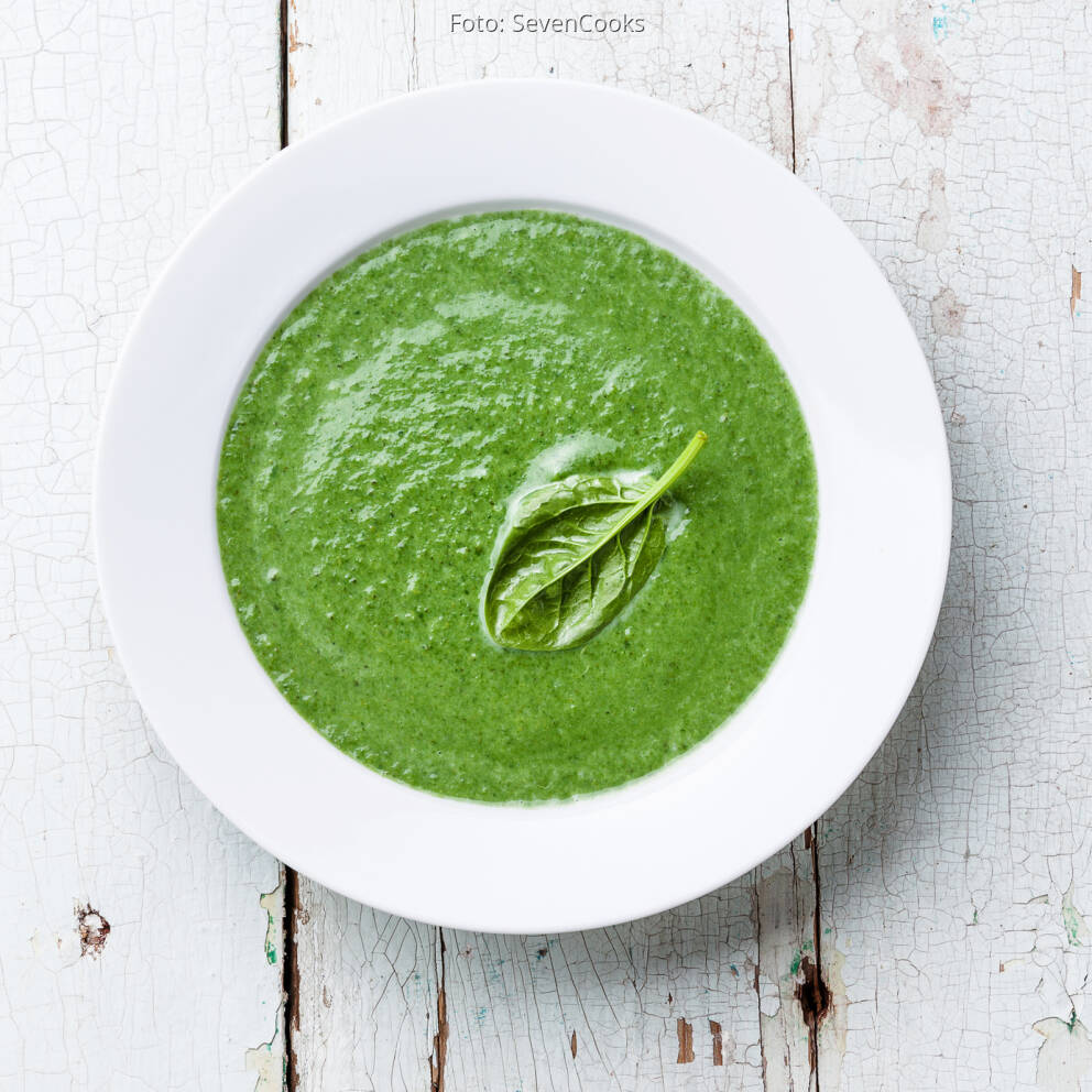 Spinatsuppe – vegan von Harsha Gramminger