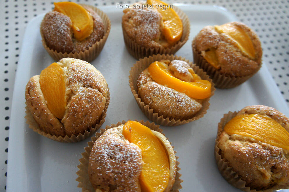 Aprikosen-Muffins von ab jetzt vegan