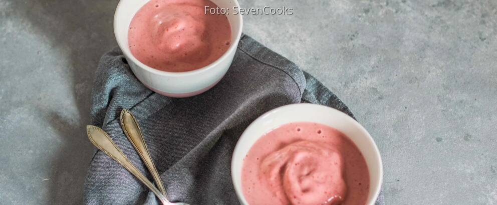 3 Minuten Erdbeereis | SevenCooks