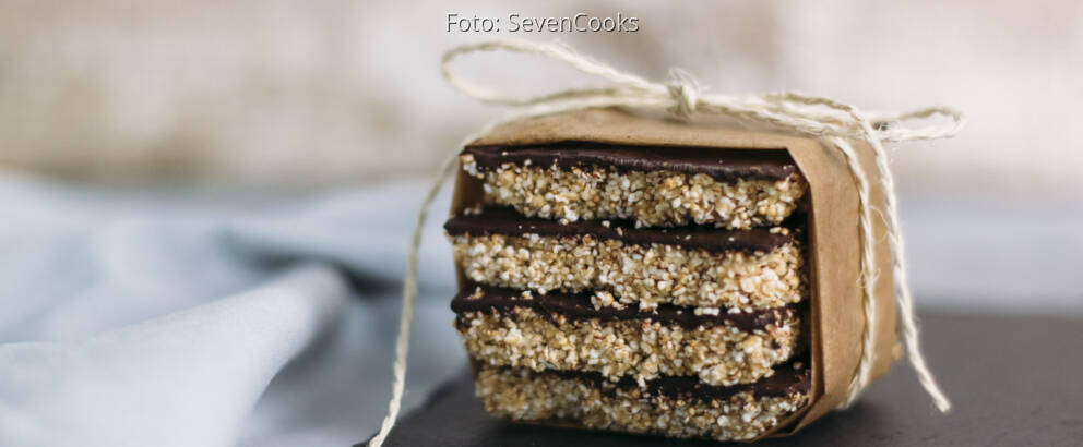 Veganes Rezept: Amaranth-Erdnussbutter-Bars to go