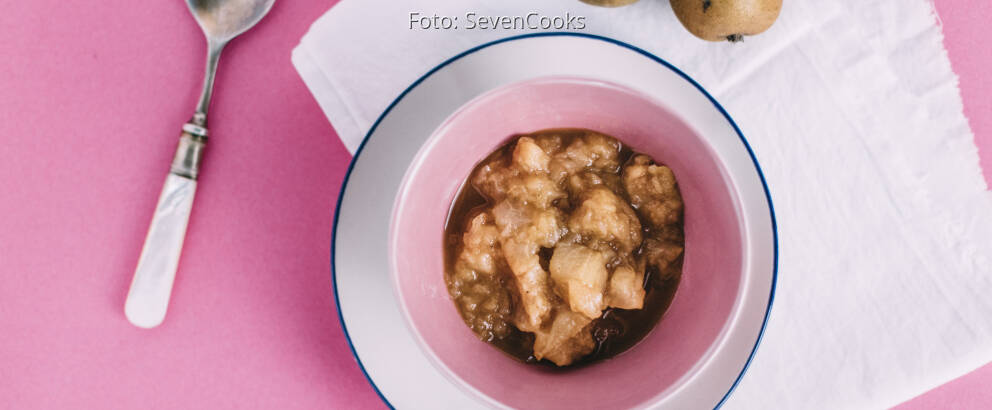 Veganes Rezept: Apfel-Birnen-Kompott 2