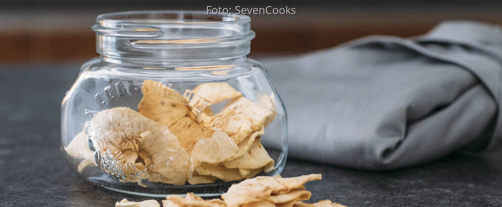 Veganes Rezept: Apfelringe aus dem Ofen