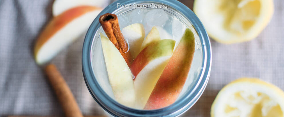 Veganes Rezept: Apple Flavoured Water