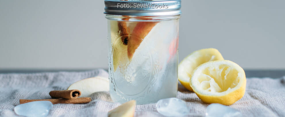 Veganes Rezept: Apple Flavoured Water