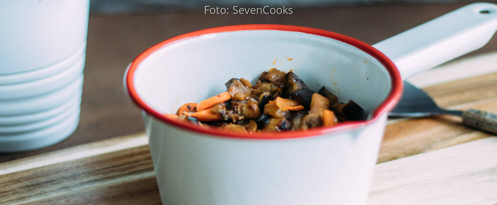 Veganes Rezept: Auberginen-Caponata